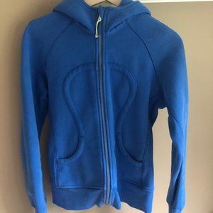 Lululemon Blue Scuba Jacket